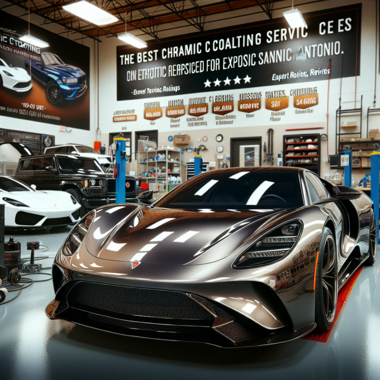 Customer Reviews: Best Ceramic Coating Services for Exotic Vehicles in San Antonio