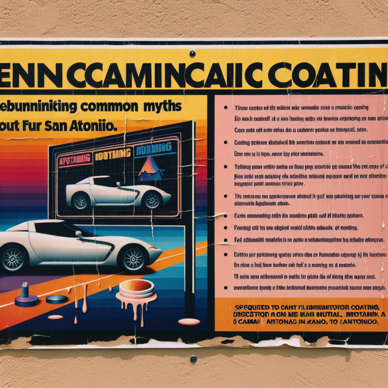7 Ceramic Coating Myths San Antonio Luxury Car Owners Should Stop Believing