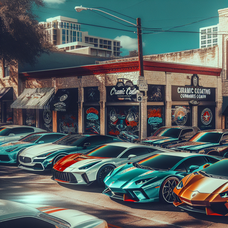 Best-Rated Ceramic Coating Shops in San Antonio for Exotic and Luxury Cars
